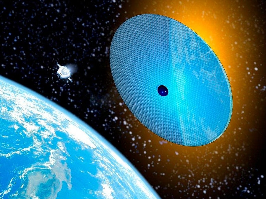 Beyond using particles, some scientists have proposed deploying huge mirrors to space to reflect away some of the sun’s light before it hits the Earth